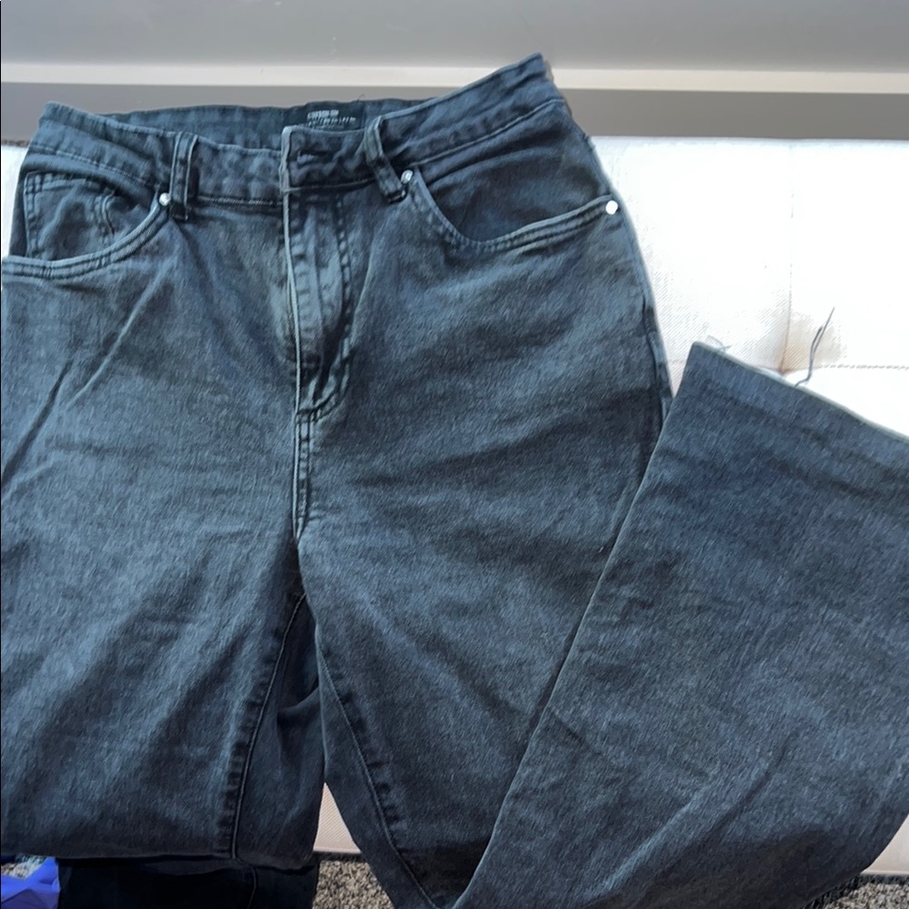 Cotton On Curvy Bootcut Gray Jeans
